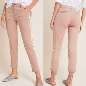 Ag Adriano Goldschmied The Caden Slim Side-Striped Trouser Pant Clay 28R